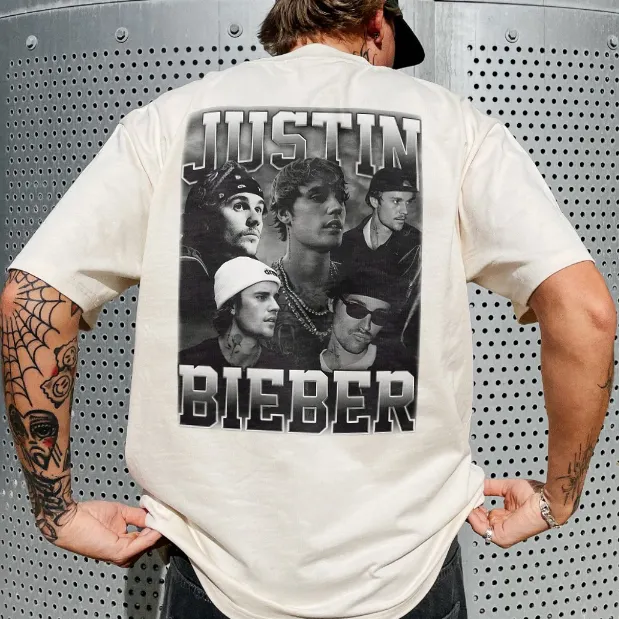 Justin Bieber Printed Men's T-shirt