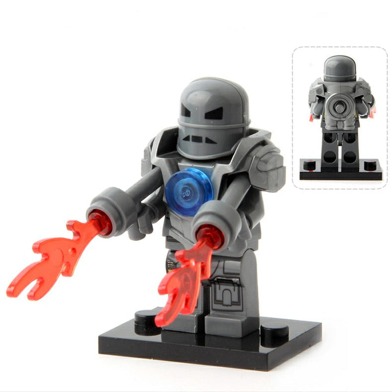 Iron Man Mark 1 Custom Marvel Superhero Minifigure Minifigure Bricks monstertoys