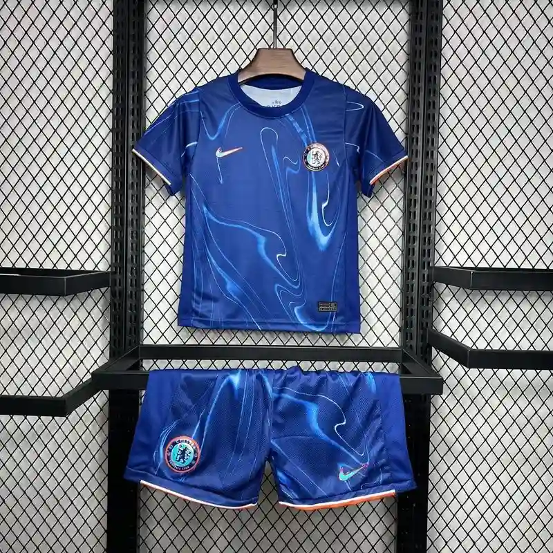 24/25 Kids Chelsea Soccer Jersey Home