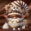 (Multi-Style)Coffee Bean Gnome-Partial Special Shaped Diamond Painting 30*30CM