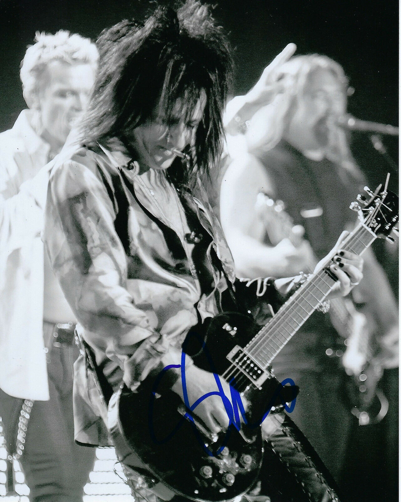 STEVE STEVENS BILLY IDOL GUITARIST SIGNED 8X10 Photo Poster painting 1 COA MICHAEL JACKSON BAND