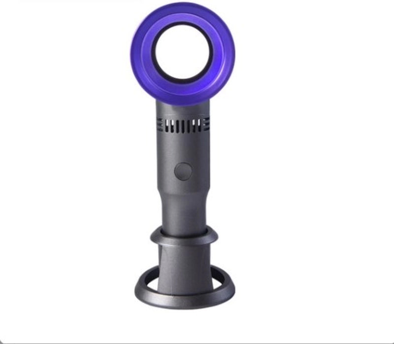 New Bladeless Mini Little Fan Creative Handheld Portable Usb Charging Gift Fan Handheld Fan