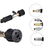 High Pressure Washer Nozzle Quick Plug Connect Sprayer Water Flow Control Valve