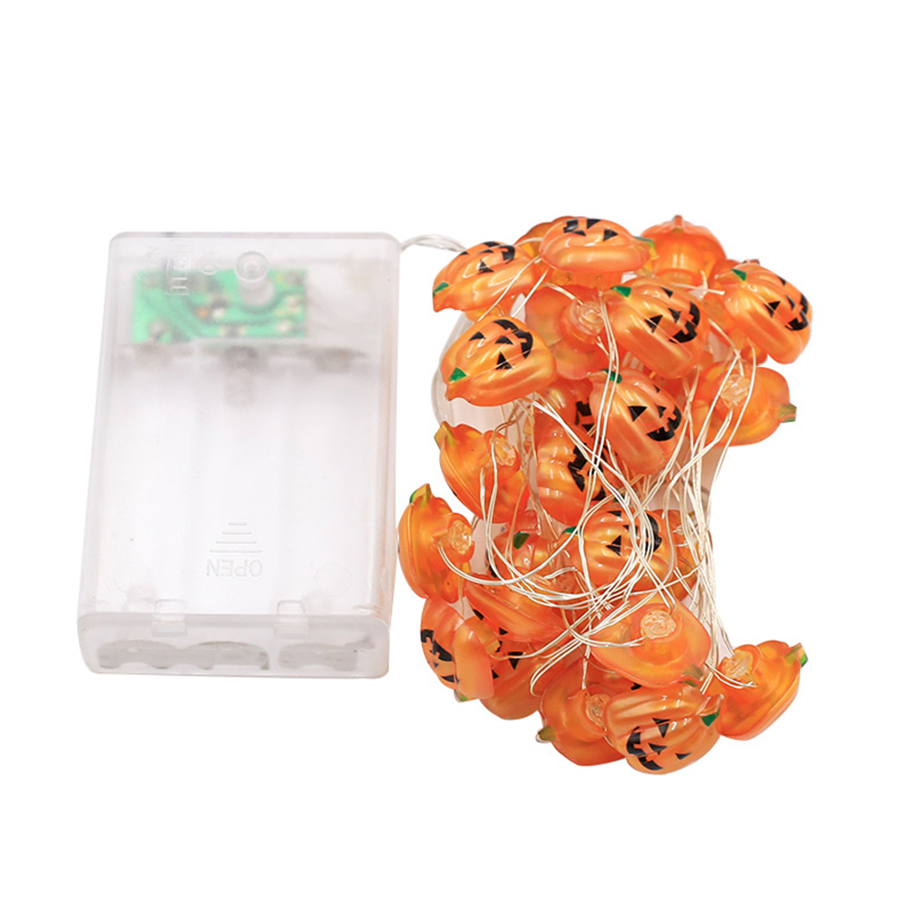 

2M 20LED Artificial Mini Pumpkin String Lights Halloween Party Decoration, 501 Original