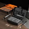 150-piece household manual screwdriver set, metal handle anti-slip screwdriver manual screwdriver