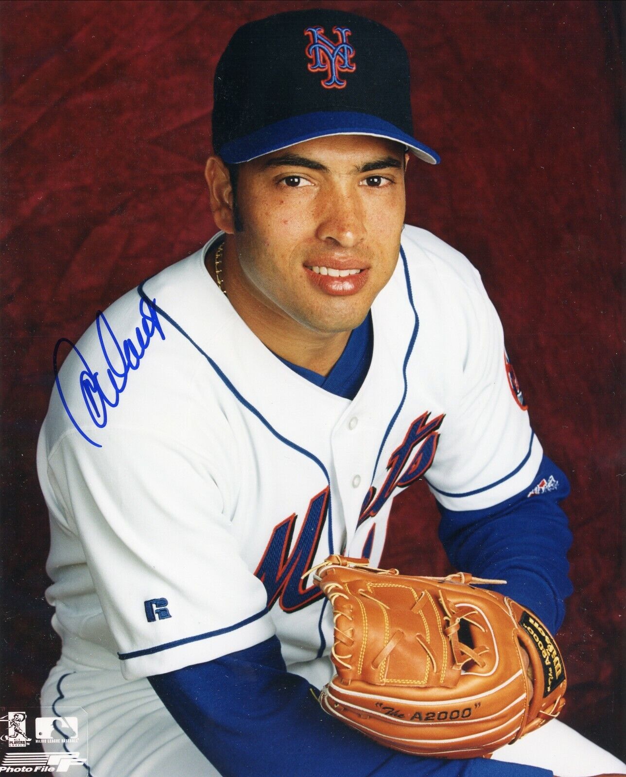 Rey Ordonez New York Mets Signed Autographed 8x10 Glossy Photo Poster painting COA