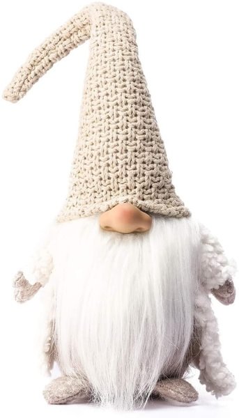 Holiday Gnome Handmade Swedish Tomte, Christmas Elf Decoration Ornaments Thanks Giving Day Gifts Swedish Gnomes Tomte 16 Inches (Khaki) - Shop Trendy Women's Fashion | TeeYours