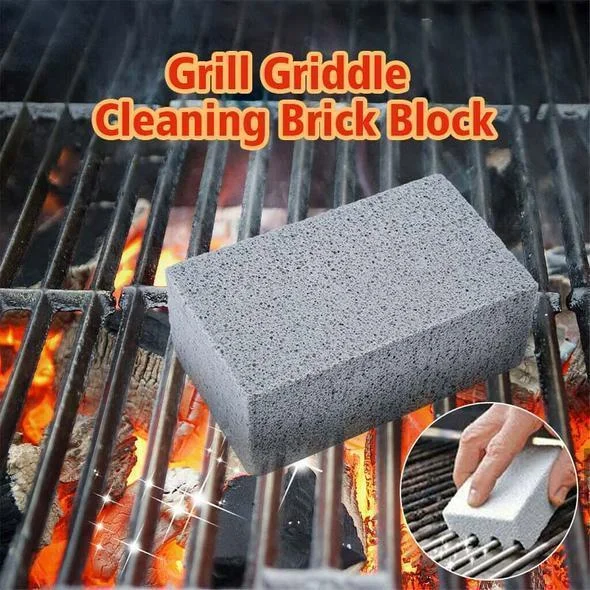 Grill Griddle Cleaning Brick Block (4 PCS)