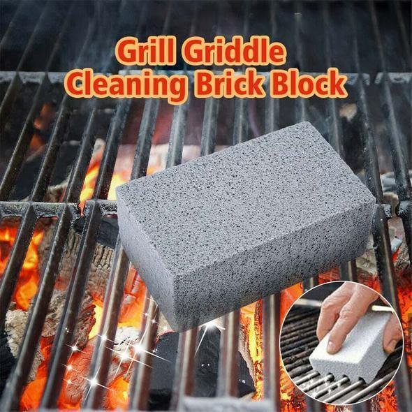 🔥Summer Limited Time-50% OFF🔥Grill Griddle Cleaning Brick Block (4 PCS)