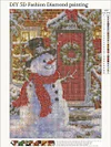 Snowman | Full Circle Diamond Painting Kit
