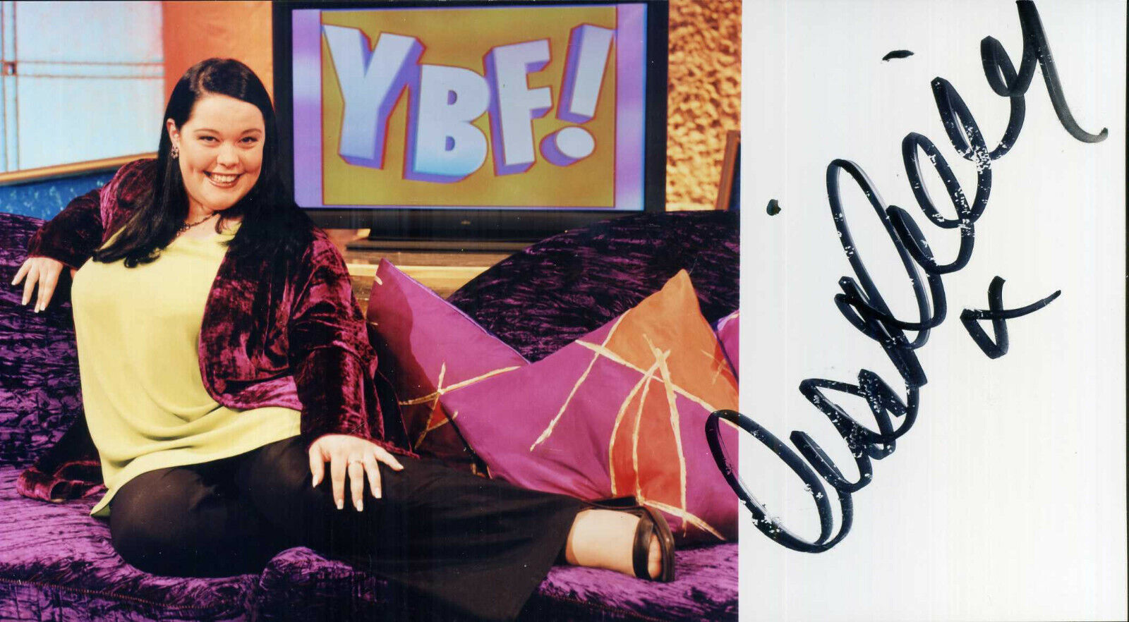 LISA RILEY Signed Photo Poster paintinggraph - Film & TV Actress - EMMERDALE - preprint