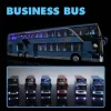 Double-Decker Bus Model, 1:32 Electric Bus Model Toy