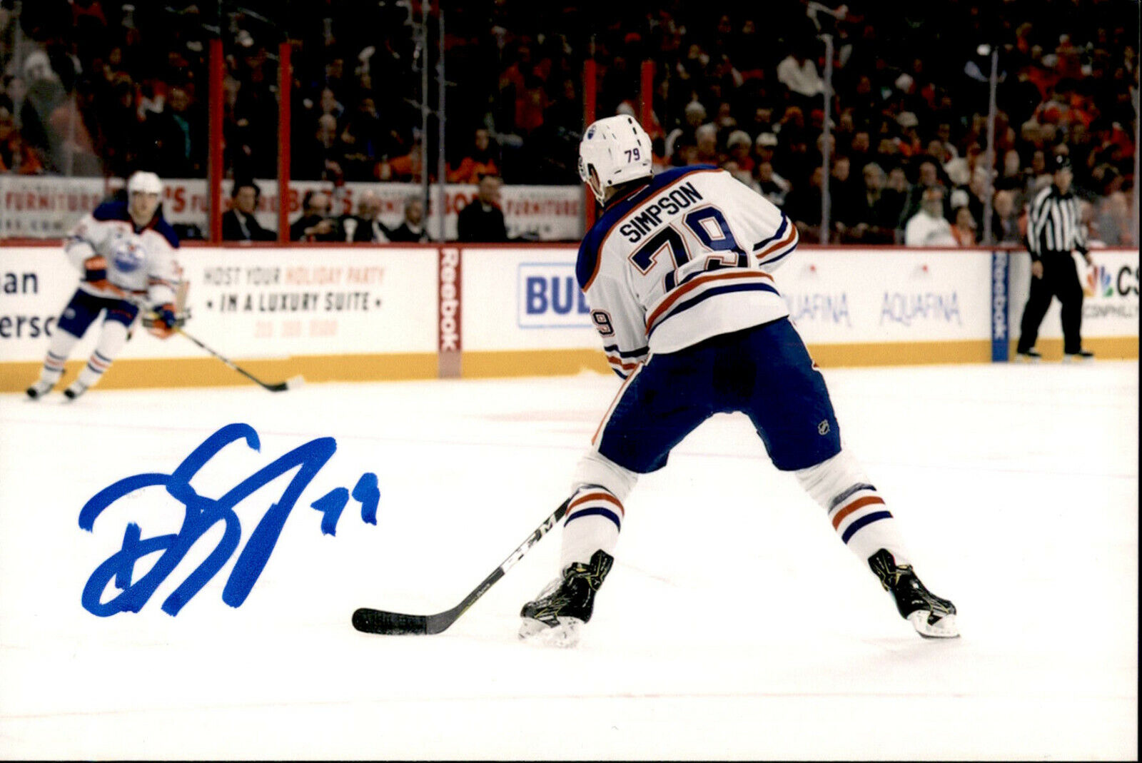 Dillon Simpson SIGNED autographed 4x6 Photo Poster painting EDMONTON OILERS #4