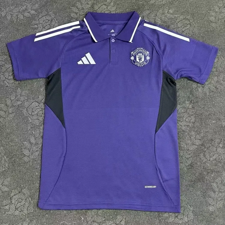 Manchester United 25/26 Purple Polo Shirt