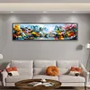 Jiangnan Ancient Rhymes-11CT Stamped Cross Stitch 176*49cm/69.29*19.29in(Big Size) tapestrymarket