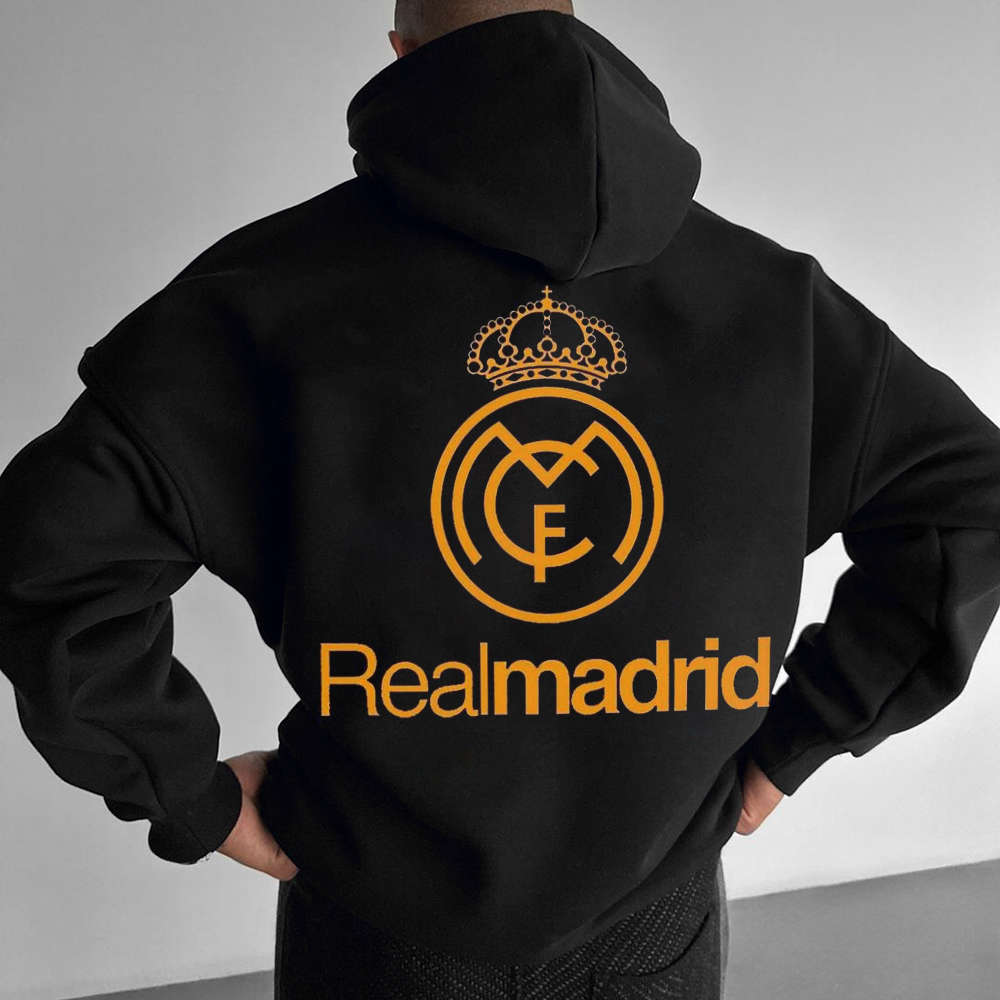 Oversized Unisex Football Print Casual Sweatshirt / TECHWEAR CLUB / Techwear