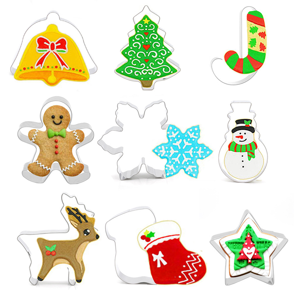 

Stainless Steel Biscuit Mold Christmas Diy Cutting Fondant Mold, 501 Original