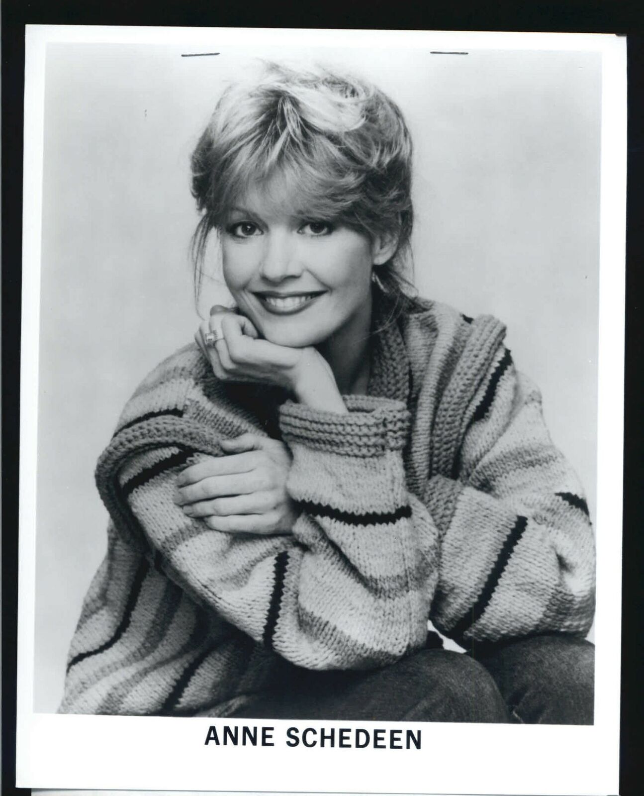 Anne Schedeen - 8x10 Headshot Photo Poster painting w/ Resume - ALF