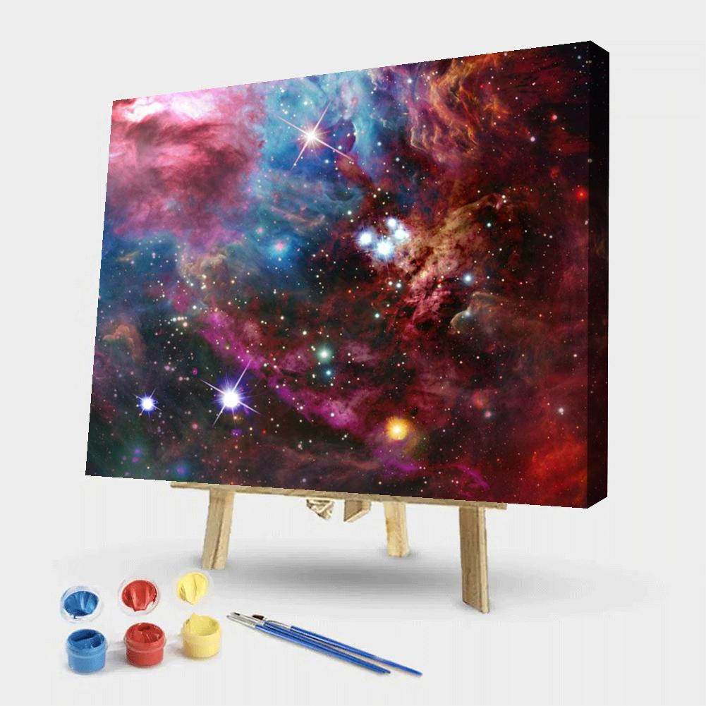 Sun, Moon And Stars - Painting By Numbers -  50*40CM gbfke
