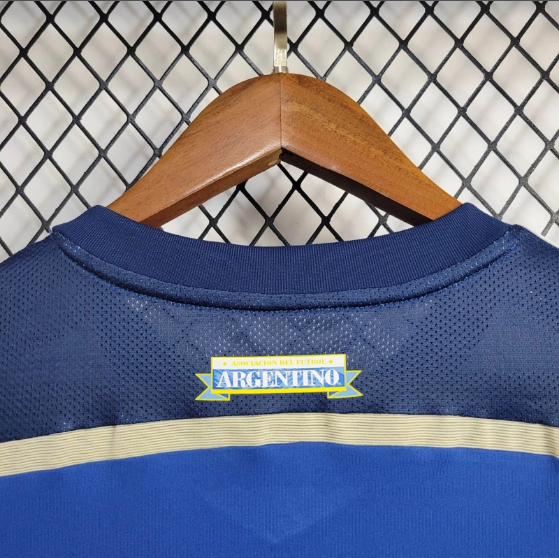 Retro 2014 Argentina Home Football T-Shirt Thai Quality