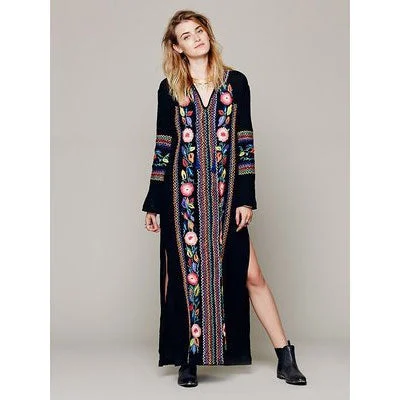 Women Dresses Bohemian Summer Holiday Dress Long Dress