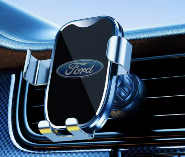 Car air outlet gravity shockproof navigation bracket