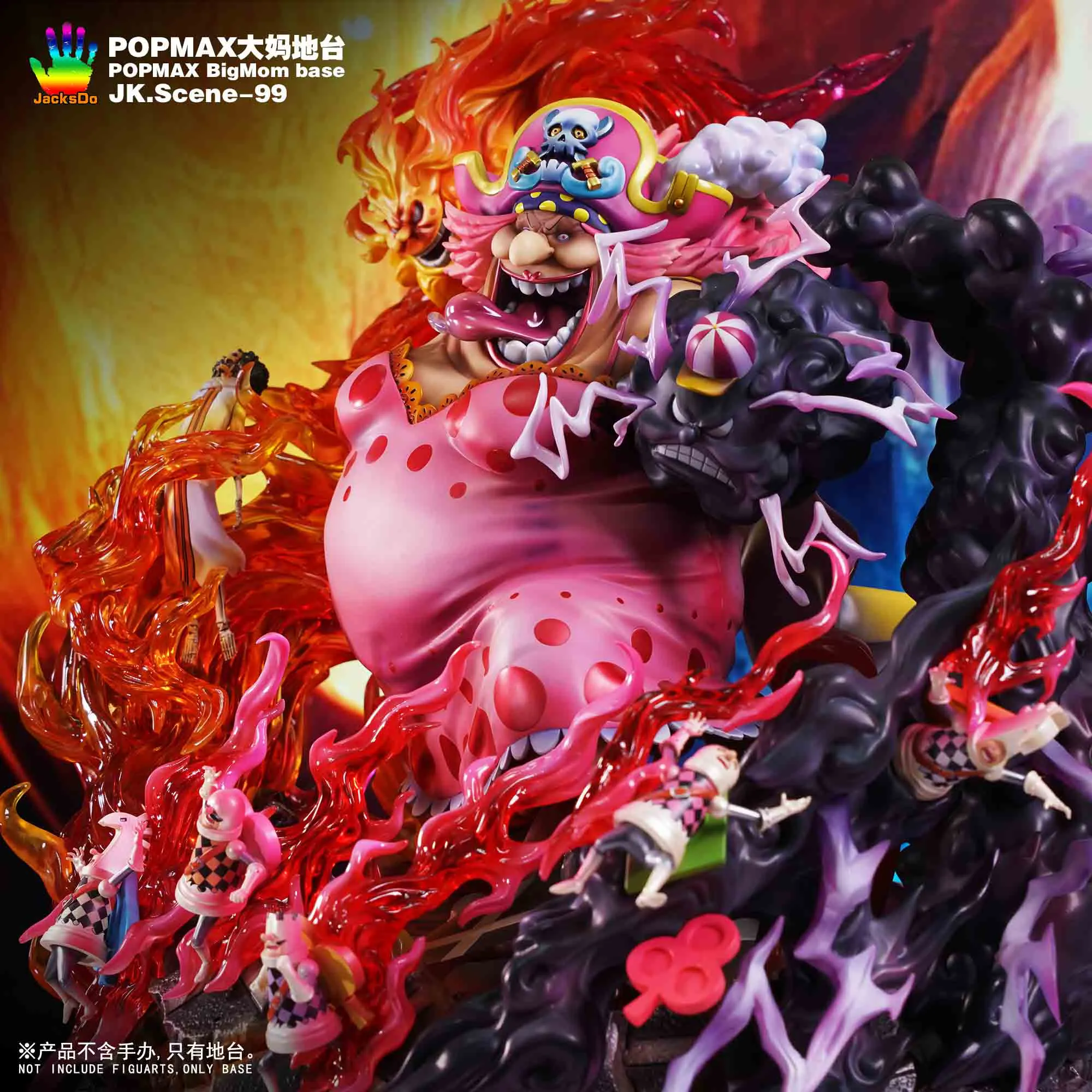 POPMAX Scale Big Mom Scene Base ONLY - ONE PIECE Resin Statue