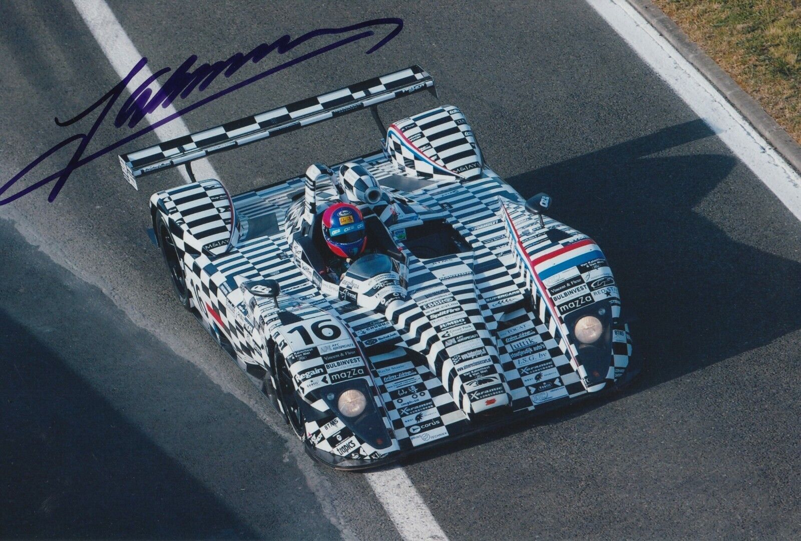 Jan Lammers Hand Signed 12x8 Photo Poster painting - Le Mans Autograph 4.