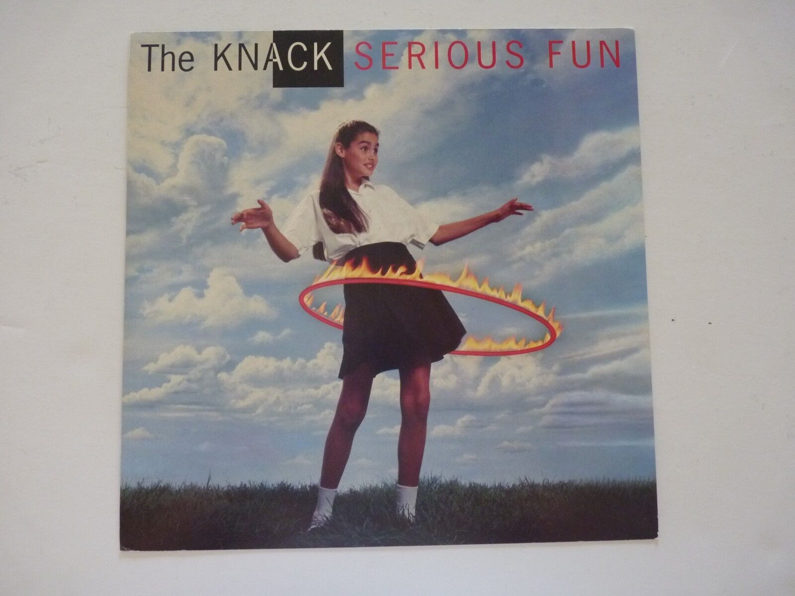 The Knack Serious Fun LP Record Photo Poster painting Flat 12x12 Poster