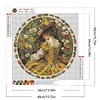 Retro Girl - Diamond Painting - Full Round Drill (Canvas|40*40cm)