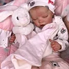 Reborn Real Looking Baby Dolls Newborn Dolls 17inch Irina Truly Reborn Baby Girl, Holiday Gift - RBBI-Myrebornbabydoll® Myrebornbabydoll®