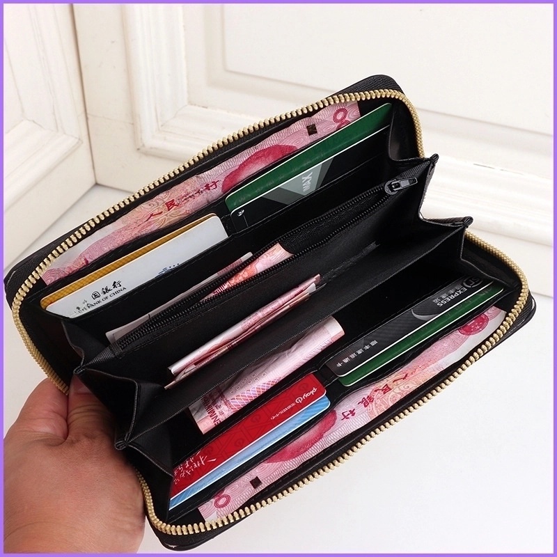 Boy’S Human PVC Pu Leather Zipper Kids Wallets