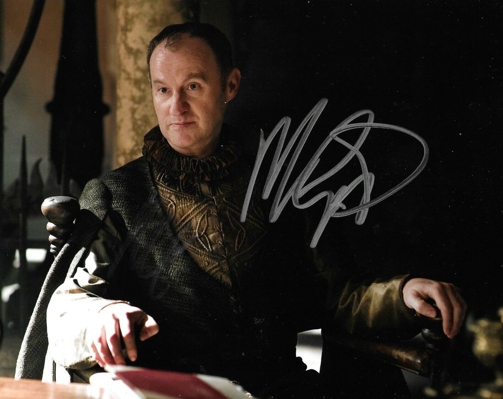 Mark Gatiss Signed Game Of Thrones 10x8 Photo Poster painting AFTAL