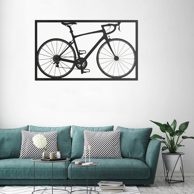 Metal Bicycle Wall Art
