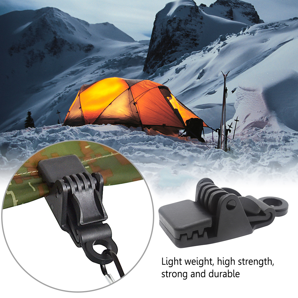 

Tarpaulin Clip Awning Tent Buckle Outdoor Camping Windproof Rope Barb Clips, 5 pcs, 501 Original