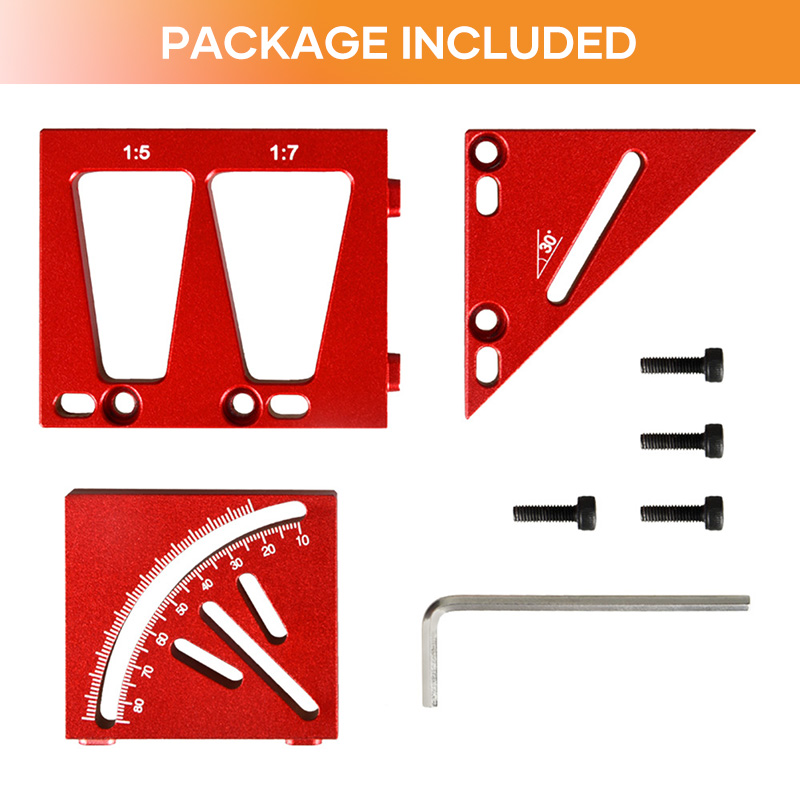 SAKER® 3D Multi-Angle Measuring Ruler