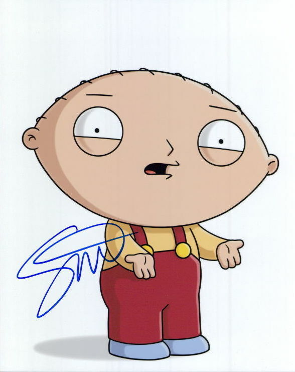 Seth MacFarlane (Family Guy) signed 8x10 Photo Poster painting