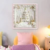 Christmas Tree-11CT Stamped Cross Stitch 40*40cm/15.75*15.75in
