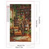 (45*75cm)Bookshelves - Full Square Drill Diamond Painting