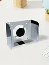 Under Desk Mount for Apple Mac Mini M4 Metal Monitor Holder Wall Mount Stand