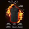 Men Ladies USB Electric Thermal Vest with 9 Heating Zones for Outdoor Activities