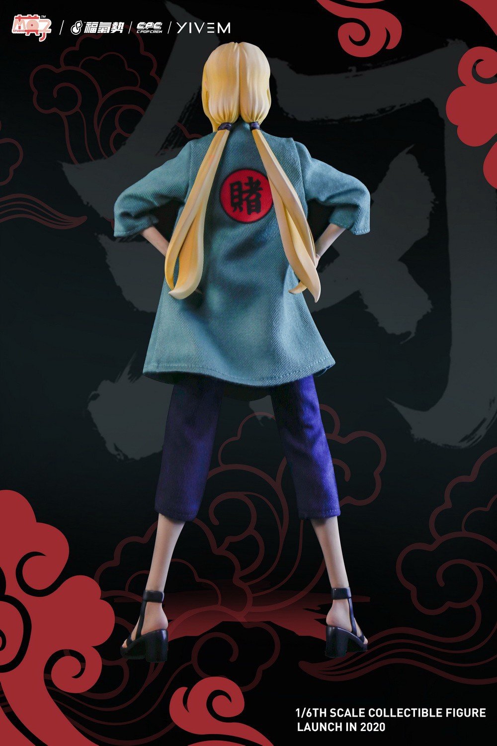 In-stock 1/6 Scale Tsunade Ninjutsu Gang Figure by MOZ Studio MSAF001