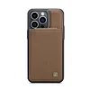 Double Magnetic Card holder For IPhone Case, Back Cover Anti-Fall Protective Case, Leather Card Holder