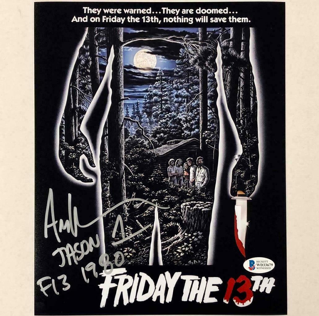 ARI LEHMAN signed Friday the 13th F13 JASON 1