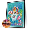 uk.everydayedeals (Limited Stock)Diamond Painting - Round AB Drills - Garden Gnome(45*55cm)