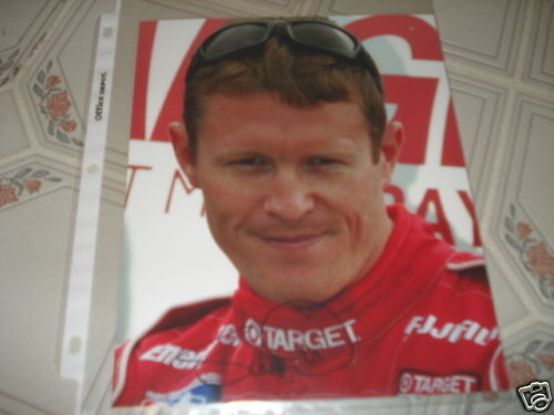 Scott Dixon 2008 Indy 500 Racing Auto Signed 8x10 Photo Poster painting