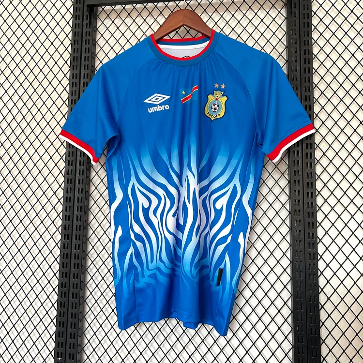 【S~4XL】DR Congo 2025 Africa Cup of Nations Home Jersey