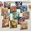 12pcs Garden Goblin Diamond Art Greeting Cards DIY 12 Pack with Envelopes