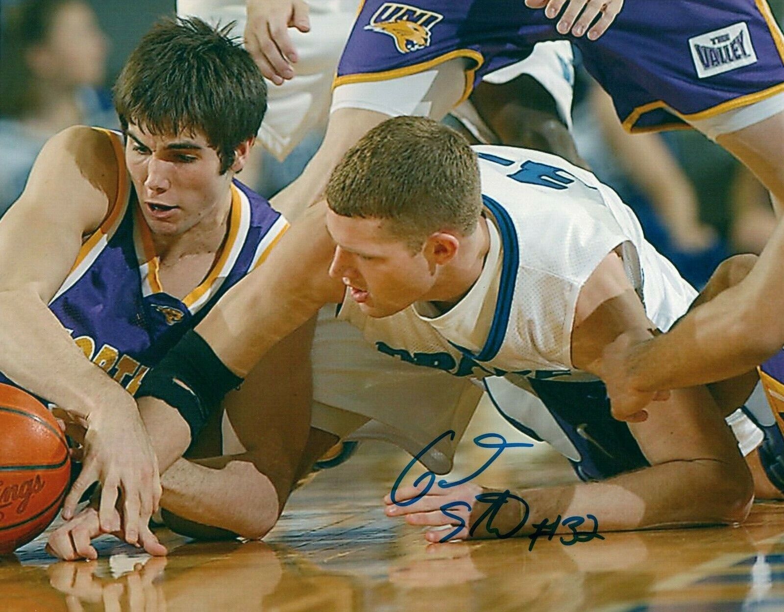 Grant Stout NCAA College Northern Iowa Hand Signed Autograph 8x10 Photo Poster painting