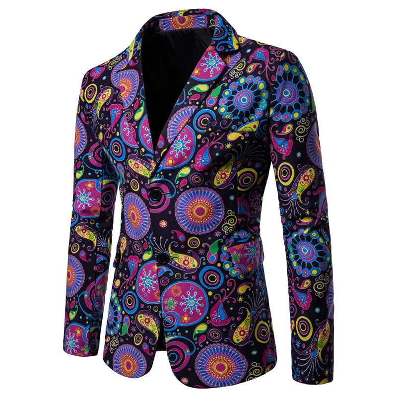 Men's Ethnic Style  Slim Formal Jacket
